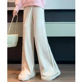 サイドフリンジ リブニットパンツ 暖かい | SUNSHINE CLOSET | 詳細画像8 