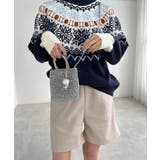 ウール風ハーフパンツ５分丈ワイドパンツ | SUNSHINE CLOSET | 詳細画像14 