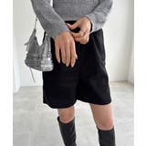 ウール風ハーフパンツ５分丈ワイドパンツ | SUNSHINE CLOSET | 詳細画像16 