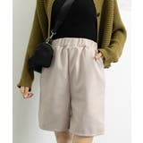 ウール風ハーフパンツ５分丈ワイドパンツ | SUNSHINE CLOSET | 詳細画像18 
