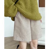 ウール風ハーフパンツ５分丈ワイドパンツ | SUNSHINE CLOSET | 詳細画像3 