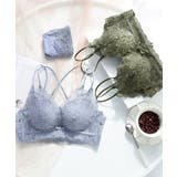 ノンワイヤーブラジャーショーツセット韓国 | ANGELCLOSET | 詳細画像15