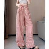 ストライプセミワイドパンツ ハイウエスト | SUNSHINE CLOSET | 詳細画像10 