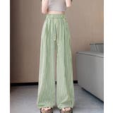 ストライプセミワイドパンツ ハイウエスト | SUNSHINE CLOSET | 詳細画像13 