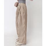 ストライプセミワイドパンツ ハイウエスト | SUNSHINE CLOSET | 詳細画像19 