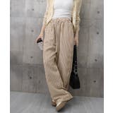 ストライプセミワイドパンツ ハイウエスト | SUNSHINE CLOSET | 詳細画像25 