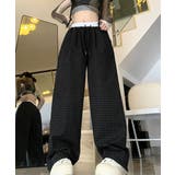 カジュアルイージーパンツ レディース レトロ風ストレートパンツ | SUNSHINE CLOSET | 詳細画像1 