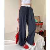 カジュアルイージーパンツ レディース レトロ風ストレートパンツ | SUNSHINE CLOSET | 詳細画像7 