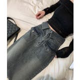 デニムマキシスカート バックスリット入り | ANGELCLOSET | 詳細画像12