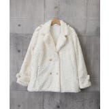 レディース フェミニン暖かボアジャケット きれいめフェイクファーコート | SUNSHINE CLOSET | 詳細画像19 
