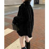 レディース フェミニン暖かボアジャケット きれいめフェイクファーコート | SUNSHINE CLOSET | 詳細画像3 