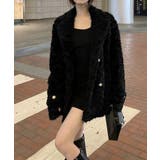 レディース フェミニン暖かボアジャケット きれいめフェイクファーコート | SUNSHINE CLOSET | 詳細画像9 