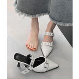 ダブルベルトバックルミュールサンダル レディース 履きやすい | SUNSHINE CLOSET | 詳細画像13