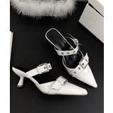 ダブルベルトバックルミュールサンダル レディース 履きやすい | SUNSHINE CLOSET | 詳細画像16