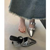 ダブルベルトバックルミュールサンダル レディース 履きやすい | SUNSHINE CLOSET | 詳細画像19