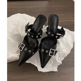 ダブルベルトバックルミュールサンダル レディース 履きやすい | SUNSHINE CLOSET | 詳細画像4