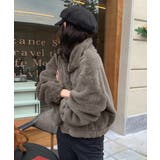 ファージャケット レディースボアブルゾン | ANGELCLOSET | 詳細画像1