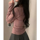 ハーフボタンニット長袖フロントボタンニットトップスレディース韓国風 Uネック無地… | SUNSHINE CLOSET | 詳細画像17