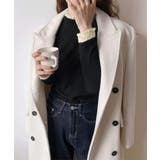 レースフリル付きハイネックリブニットソー | SUNSHINE CLOSET | 詳細画像10 