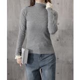 レースフリル付きハイネックリブニットソー | SUNSHINE CLOSET | 詳細画像24 