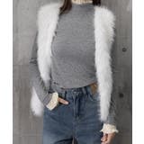 レースフリル付きハイネックリブニットソー | SUNSHINE CLOSET | 詳細画像26 