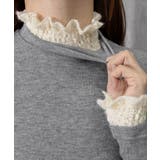 レースフリル付きハイネックリブニットソー | SUNSHINE CLOSET | 詳細画像28 