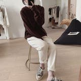 リブニットパーカーレディース韓国トップス | ANGELCLOSET | 詳細画像14