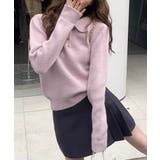 ポロカラーニットトップス ゴールドボタン | SUNSHINE CLOSET | 詳細画像24 