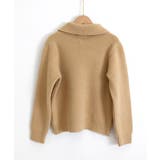 ポロカラーニットトップス ゴールドボタン | SUNSHINE CLOSET | 詳細画像32 