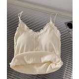 カップ付きキャミソールレーストリムキャミ | SUNSHINE CLOSET | 詳細画像6 