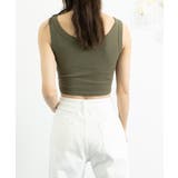 カップ付きタンクトップ ショート丈 韓国 | SUNSHINE CLOSET | 詳細画像19
