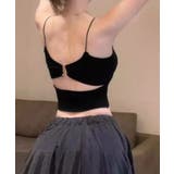 カップ付きキャミソール背中あきブラトップ | ANGELCLOSET | 詳細画像1