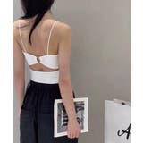 カップ付きキャミソール背中あきブラトップ | ANGELCLOSET | 詳細画像4