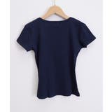レディースタイトトップス細見え 刺しゅうロゴtシャツフロントボタンリブカットソー… | SUNSHINE CLOSET | 詳細画像24