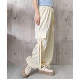 レディース ハイウエストナイロンワイドパンツ 韓国風ワークパンツ | SUNSHINE CLOSET | 詳細画像22 