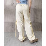 レディース ハイウエストナイロンワイドパンツ 韓国風ワークパンツ | SUNSHINE CLOSET | 詳細画像23 