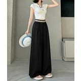 ロングパンツレディース リラックスイージーパンツ 脚長落ち感パンツゆったり | SUNSHINE CLOSET | 詳細画像6 