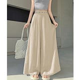 ロングパンツレディース リラックスイージーパンツ 脚長落ち感パンツゆったり | SUNSHINE CLOSET | 詳細画像8 