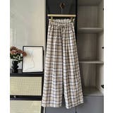 ハイウエストイージーパンツ ウエストゴム リラックスパンツ楽ちん | SUNSHINE CLOSET | 詳細画像15 