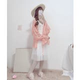 透かし編み レースカーディガン リボン袖 | ANGELCLOSET | 詳細画像14