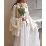 透かし編み レースカーディガン リボン袖 | ANGELCLOSET | 詳細画像15