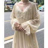透かし編み レースカーディガン リボン袖 | ANGELCLOSET | 詳細画像17
