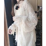 透かし編み レースカーディガン リボン袖 | ANGELCLOSET | 詳細画像23