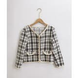 韓国風ツイードジャケット ライトアウター | SUNSHINE CLOSET | 詳細画像21 