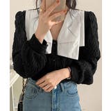 ビッグカラー ワッシャーブラウス 韓国風 | SUNSHINE CLOSET | 詳細画像1