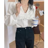 ビッグカラー ワッシャーブラウス 韓国風 | SUNSHINE CLOSET | 詳細画像7