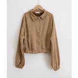 スエード調ジャケット韓国風ライトアウター | SUNSHINE CLOSET | 詳細画像29 