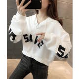 フード付きパーカーハーフジップフーディー | SUNSHINE CLOSET | 詳細画像8