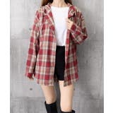 BIGフードシャツ レディース ゆったりレトロ | SUNSHINE CLOSET | 詳細画像17 