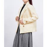 ウールタッチダブルブレストショートコート | SUNSHINE CLOSET | 詳細画像14